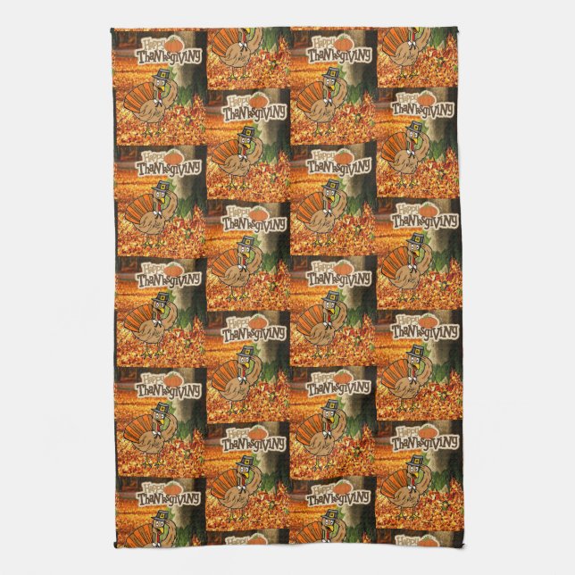 Erntedank Küche Handtuch (Vertikal)