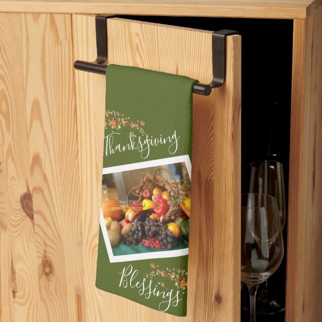 Erntedank Küchentücher (Drittel gefaltet)