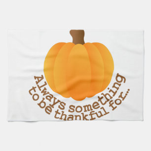 Erntedank-Kürbis Küchentuch