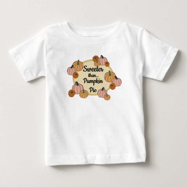 Erntedank Kürbiskürbis Shirt (Vorderseite)