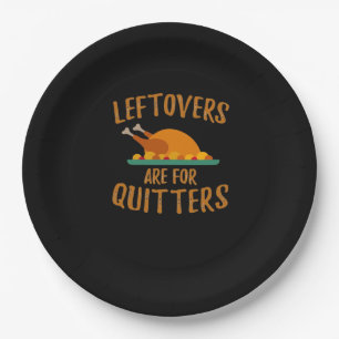 Erntedank-Leeftovers sind für Quitters Classic Co Pappteller