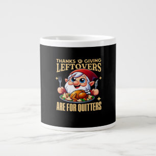 Erntedank-Leeftovers sind für Quitters Classic Cr Jumbo-Tasse