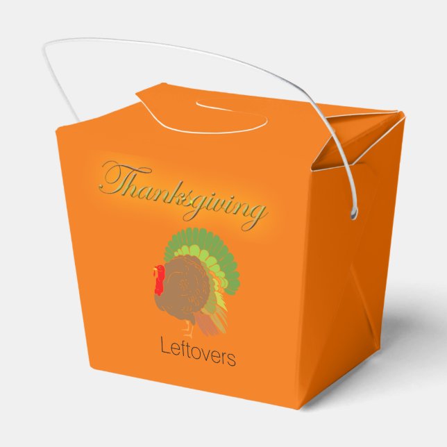 Erntedank-Leftovers-Abnahmekarte Geschenkschachtel (Rückseite)