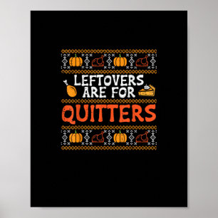 Erntedank-Leftovers sind für Quitter Türkei als Poster