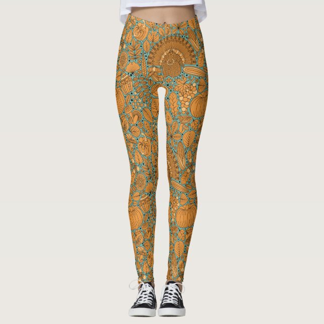 Erntedank Leggings (Vorderseite)
