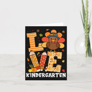 Erntedank Liebe Kindergarten Lehrerin Türkei Autu Karte
