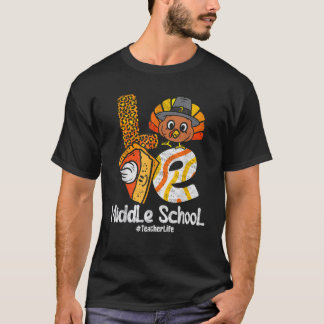 Erntedank Liebe Mittelschullehrer Türkei Auktion T-Shirt