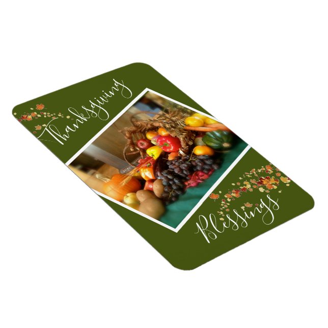 Erntedank Magnet (Rechte Seite)