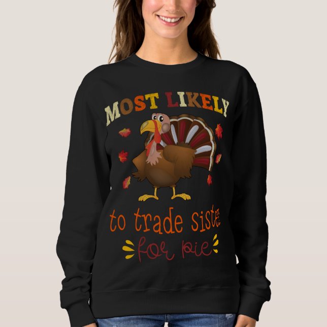Erntedank Matching am ehesten geeignet, Handelsreg Sweatshirt (Vorderseite)