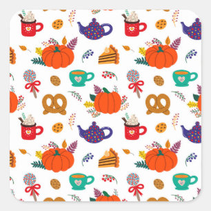 Erntedank Meme Dankbarkeit ist eine der einfachste Quadratischer Aufkleber