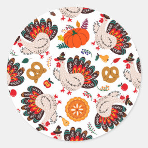 Erntedank Meme Erntedank ist die Mahlzeit Runder Aufkleber