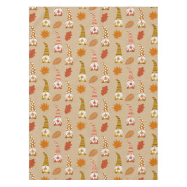 Erntedank mit Herbstblättern Tischdecke