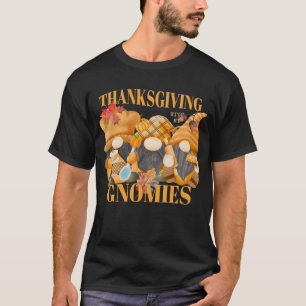 Erntedank mit meinen Gnomen Herbstgnomen T-Shirt