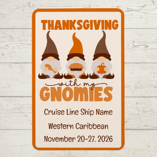 Erntedank mit meiner Gnomies Cruise Door Magnet
