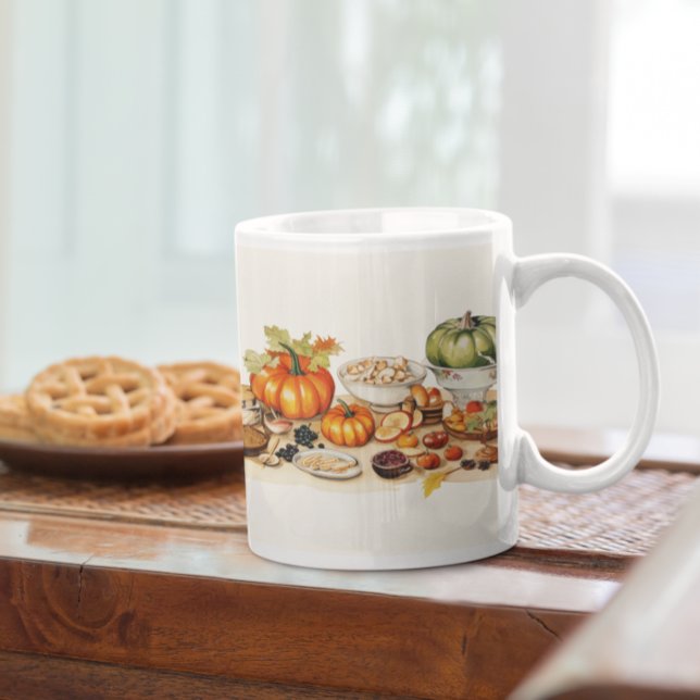 Erntedank Moderne 11 Tasse (Thanksgiving Modern 11 Mug
)
