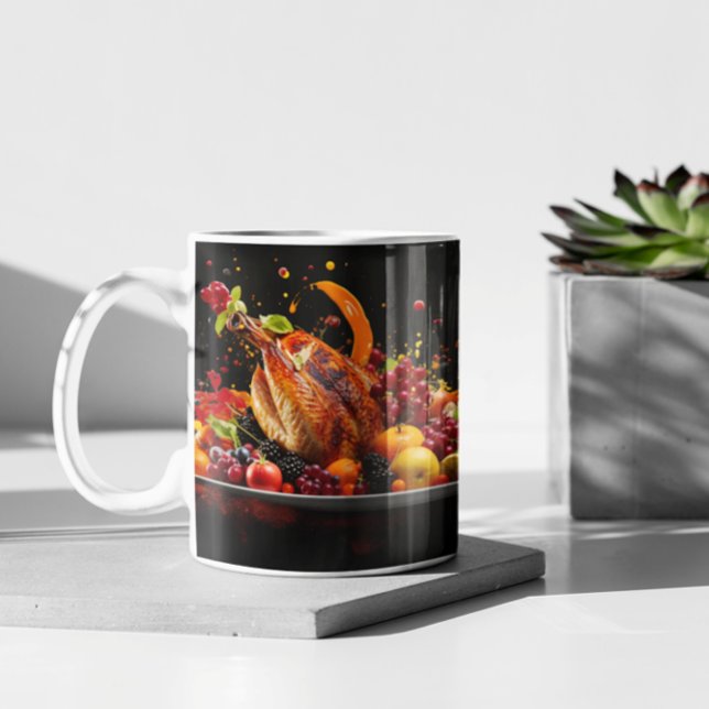 Erntedank Moderne 13 Tasse (Thanksgiving Modern 13 Mug
)