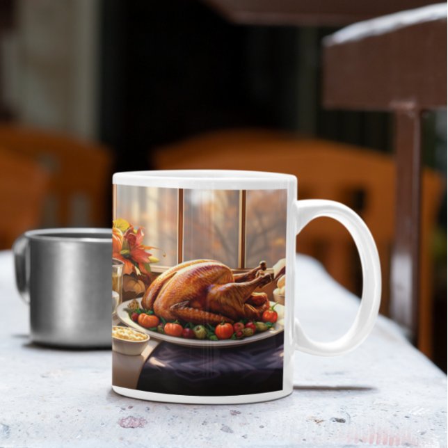 Erntedank Moderne 4 Tasse (Thanksgiving Modern 4 Mug
)