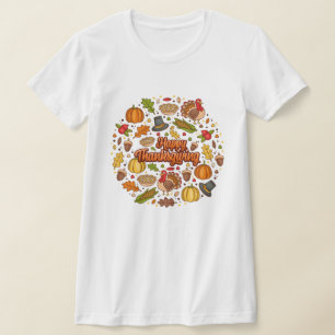 Erntedank Moderne, schöne Herbstsammlung T-Shirt