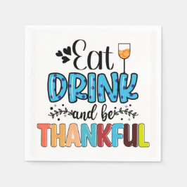 Erntedank Napkins Serviette