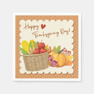 Erntedank Napkins Serviette