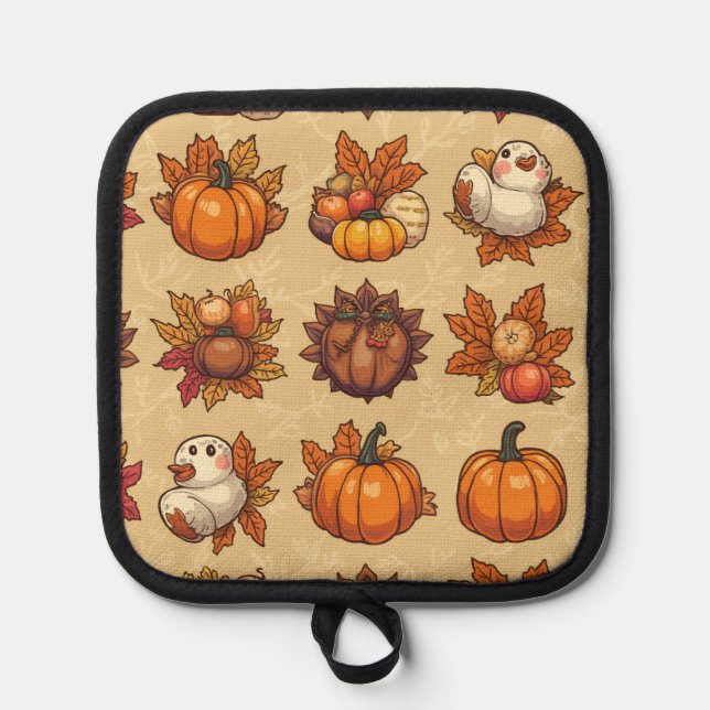 Erntedank Ofen Mitt Topflappen (Vorderseite)