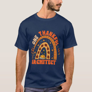 Erntedank "One Thankful Architecture" T-Shirt