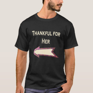 Erntedank Paare, die für sie dankbar sind T-Shirt