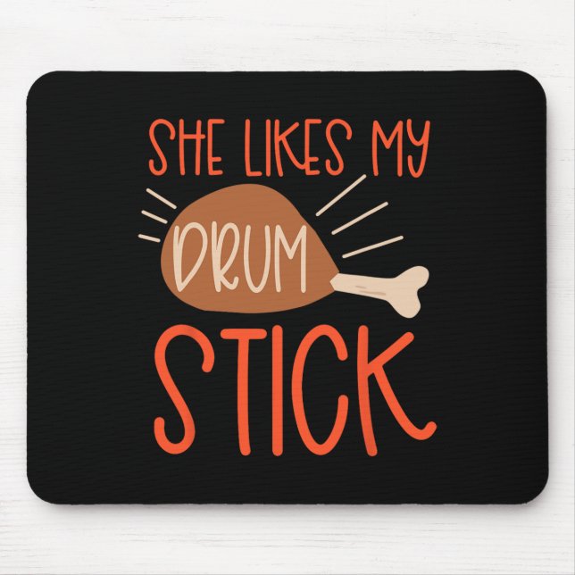 Erntedank Paare Türkei Brust sie mag meinen Dr. Mousepad (Vorne)