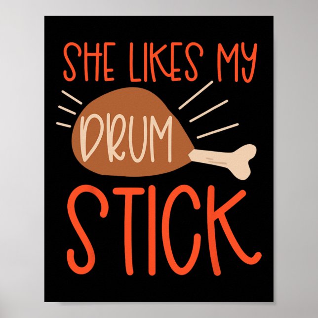 Erntedank Paare Türkei Brust sie mag meinen Dr. Poster (Vorne)