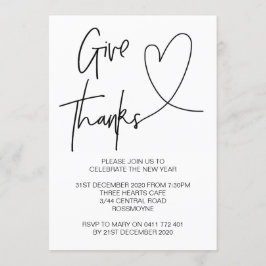 Erntedank-Party Einladung geben Dank einladen