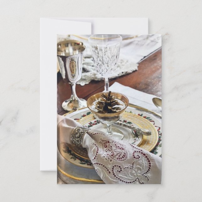 **ERNTEDANK PARTY ODER ABENDESSEN** EINLADUNG (Vorderseite)