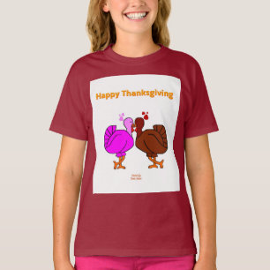 Erntedank Passion Girls Maroon Basic T Shirt