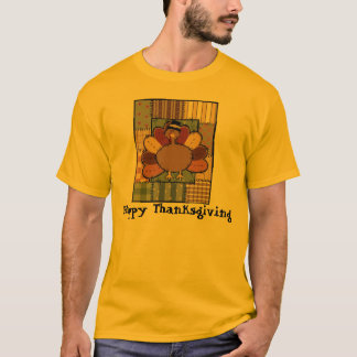 Erntedank-Patchwork die Türkei T-Shirt