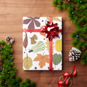 Erntedank Pattern Geschenkpapier