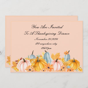 ERNTEDANK PERFEKTE FALL INVITATION EINLADUNG