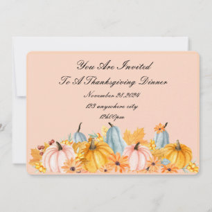 ERNTEDANK PERFEKTE FALL INVITATION SAVE THE DATE