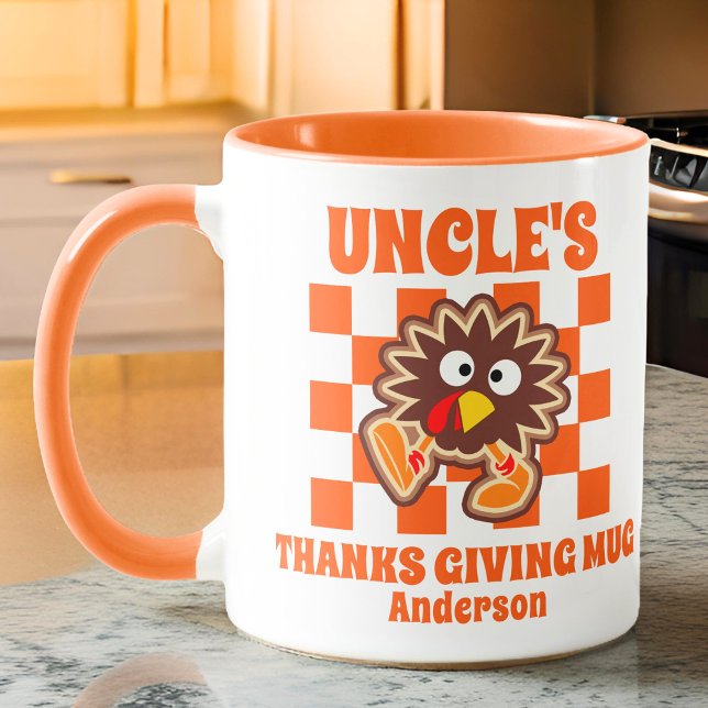 Erntedank personalisiert Onkels Tasse (Von Creator hochgeladen)