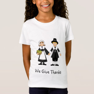 Erntedank Pilgrim Girl and Boy T-Shirt