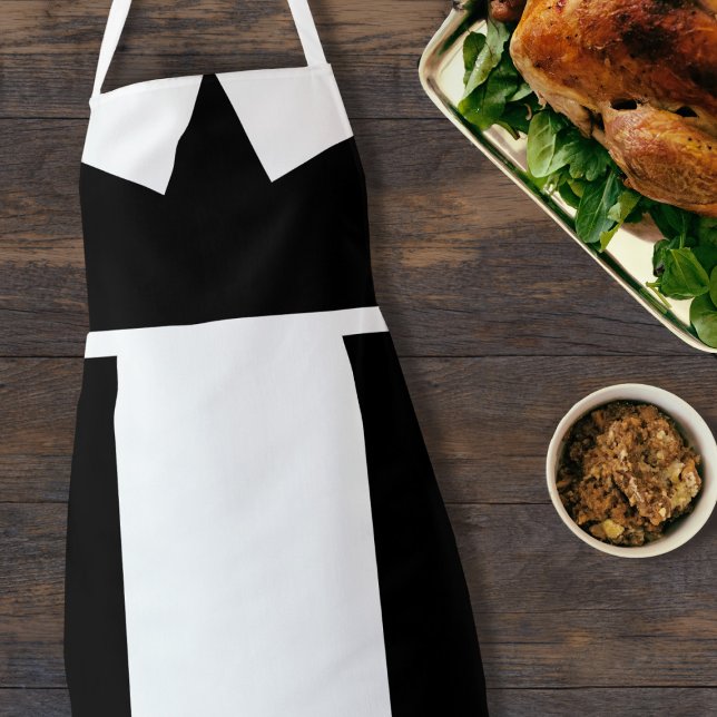 Erntedank Pilgrim Outfit Kostüme Schürze (Whip up a feast fit for the Mayflower in this pilgrim inspired apron.)