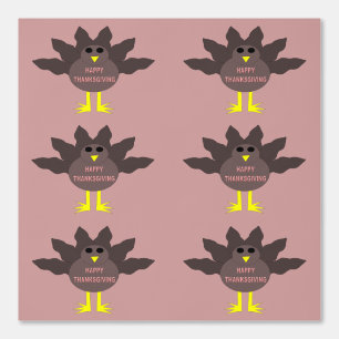 Erntedank Pluckte Türkei Gemustert Tapete