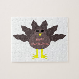 Erntedank pluckte Türkei Puzzle