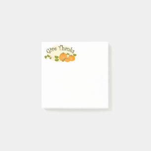 Erntedank Posten-es-Anmerkungen Post-it Klebezettel