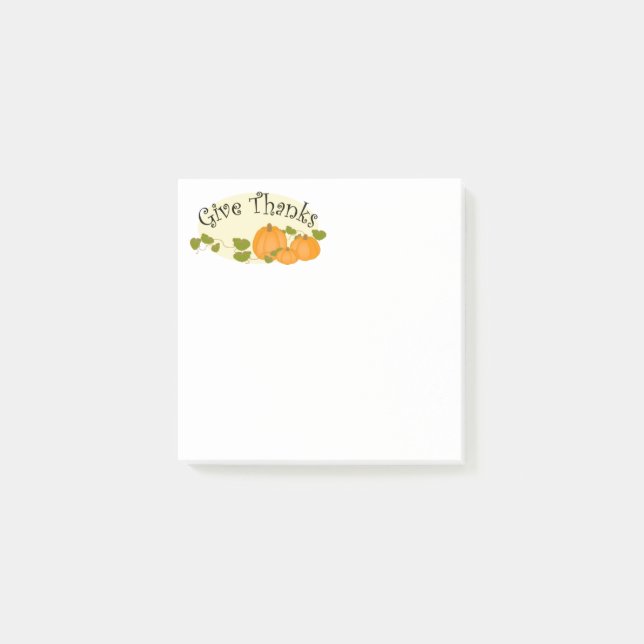 Erntedank Posten-es-Anmerkungen Post-it Klebezettel (Vorderseite)