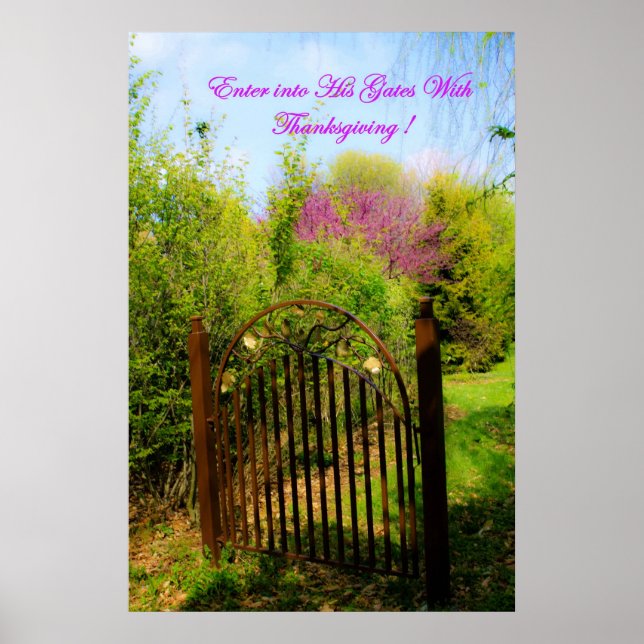 Erntedank Poster (Vorne)