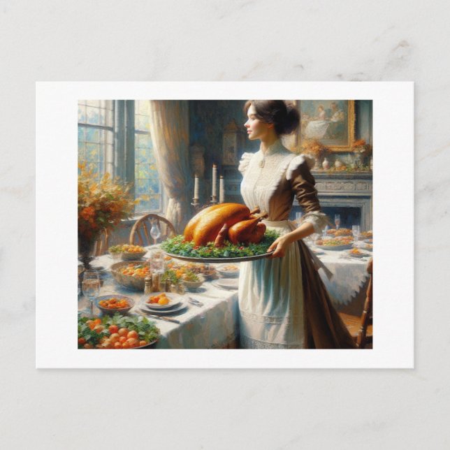 Erntedank Postkarte (Vorderseite)