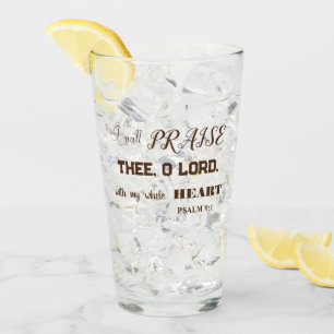 Erntedank PSALM 9:1 Glas