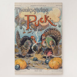 Erntedank Puck Vintag Illustration Puzzle