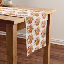 Erntedank Pumpkin Basket Table Runner Mittelgroßer Tischläufer