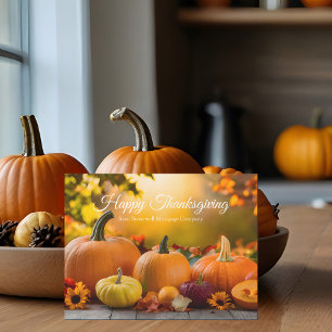 Erntedank Pumpkin Magnet Card