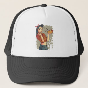 Erntedank Pumpkin Pie Geschenk zum Erntedank Tag Truckerkappe